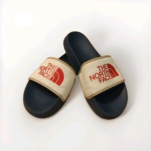 The North Face Slides Sandals Womens 9 White Blue Slip On Open Toe Comfort